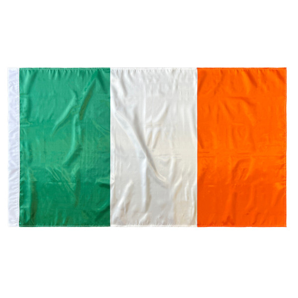 Bandera de Irlanda 150x90 cm Satén