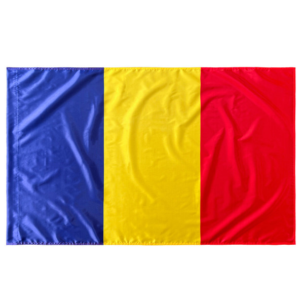 Bandera de Rumania 150x90 cm Satén