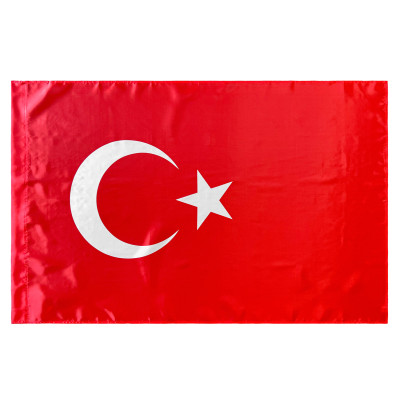 Comprar Bandera de Turquía 150x90 cm de Satén | Alta Calidad
