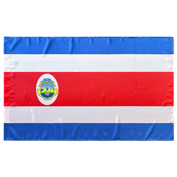 Bandera de Costa Rica 150x90 cm Satén