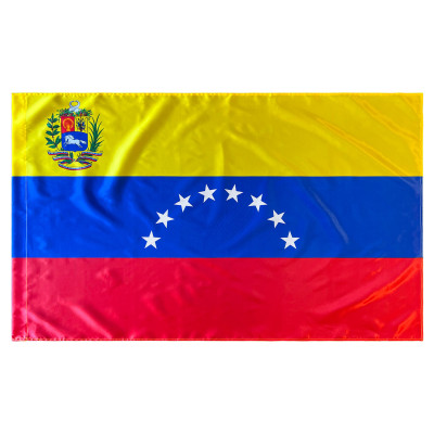 Comprar Bandera de Venezuela 8 Estrellas 150x90 cm de Satén | Alta Calidad