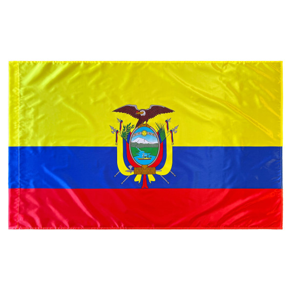 Bandera de Ecuador 150x90 cm Satén