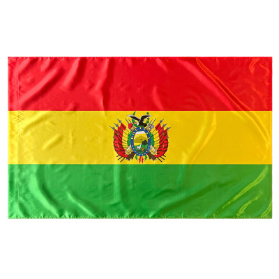 Comprar Bandera de Bolivia 150x90 cm de Satén | Alta Calidad