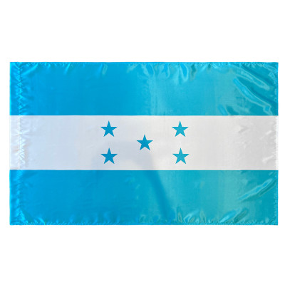 Comprar Bandera de Honduras (Versión 2022-Presente) 150x90 cm de Satén | Alta Calidad