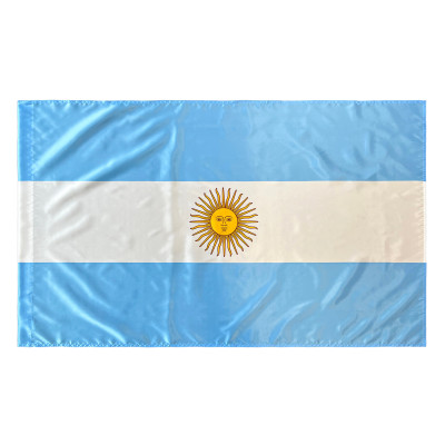 Comprar Bandera de Argentina 150x90 cm de Satén | Alta Calidad