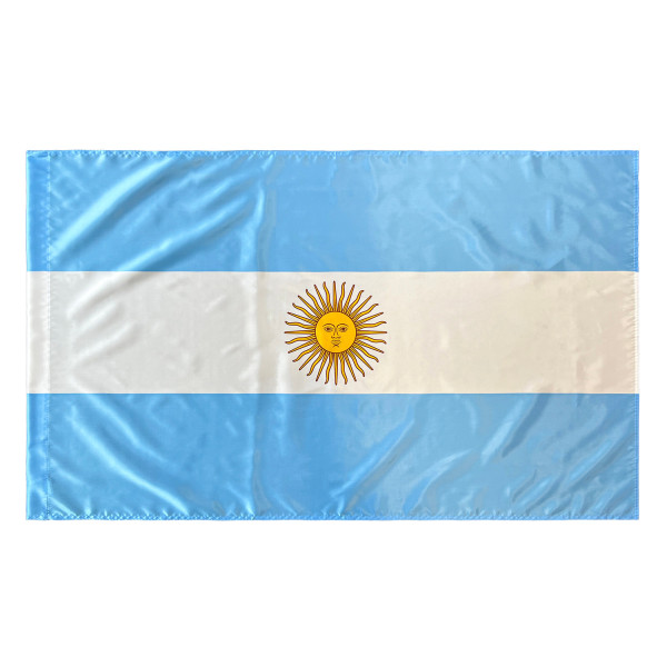 Bandera de Argentina 150x90 cm Satén