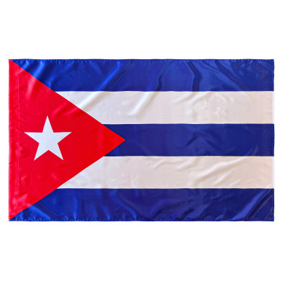 Comprar Bandera de Cuba 150x90 cm de Satén | Alta Calidad