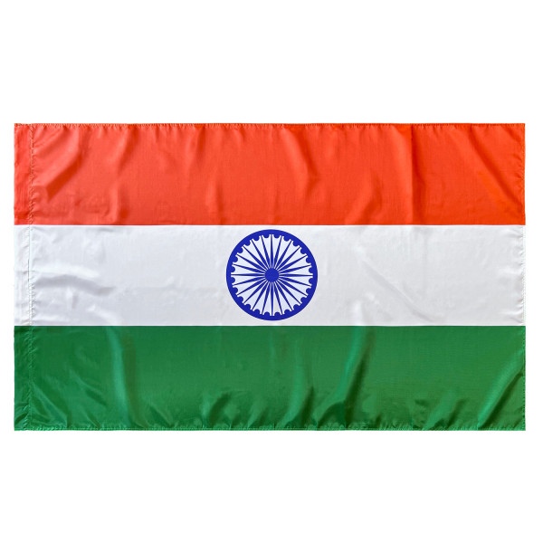 Bandera de India 150x90 cm Satén