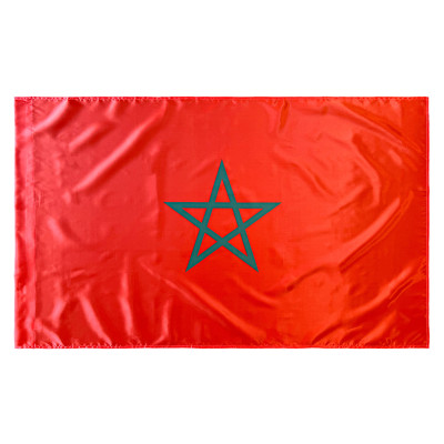 Comprar Bandera de Marruecos 150x90 cm de Satén | Alta Calidad