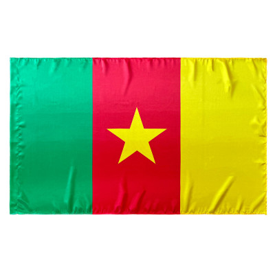 Comprar Bandera de Camerún 150x90 cm de Satén | Alta Calidad