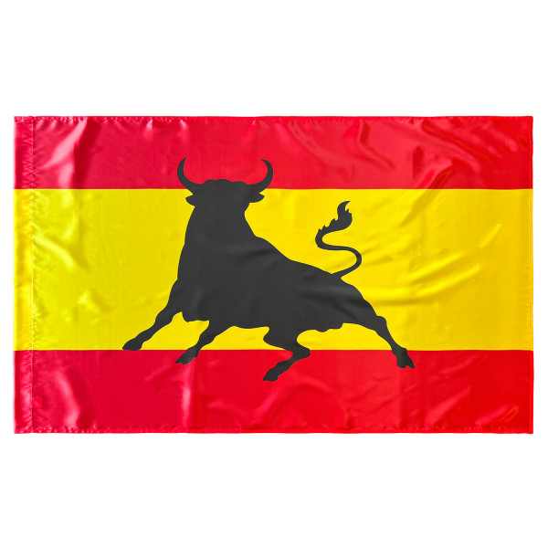 Bandera de España Toro 150x90 cm Satén