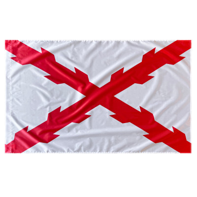 Comprar Bandera de la Cruz de Borgoña 150x90 cm de Satén | Alta Calidad