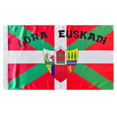Comprar Bandera de Gora Euskadi 150x90 cm de Satén | Alta Calidad
