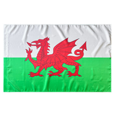 Comprar Bandera de Gales 150x90 cm de Satén | Alta Calidad