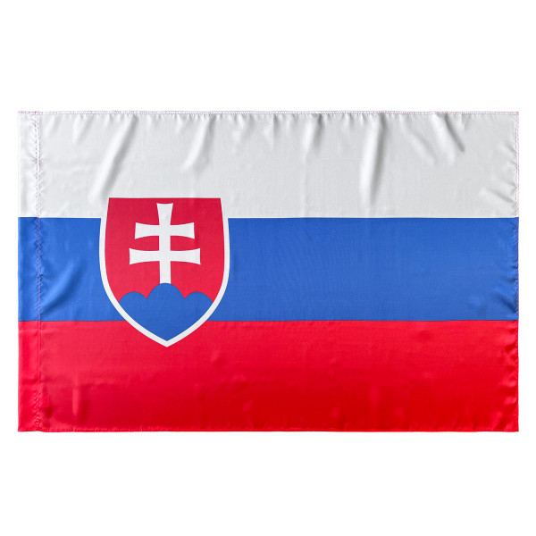 Bandera de Eslovaquia 150x90 cm Satén