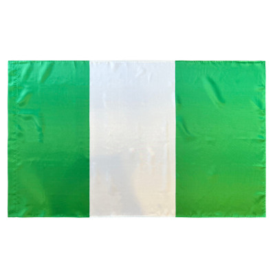 Comprar Bandera de Nigeria 150x90 cm de Satén | Alta Calidad