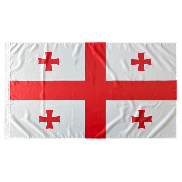 Bandera de Georgia 150x90 cm Poliéster
