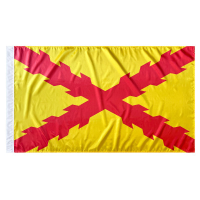 Comprar Bandera de los Tercios Morados Viejos 150x90 cm de Satén | Alta Calidad