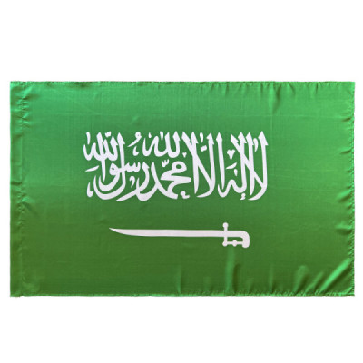 Bandera Arabia Saudita 150 x 90 CM Satén