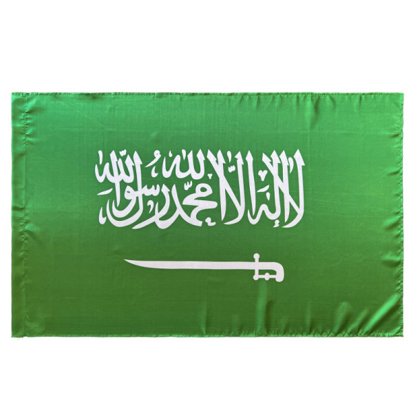 Bandera Arabia Saudita 150 x 90 CM Satén