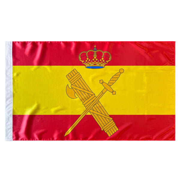 Bandera de la Guardia Civil 150x90 cm Satén