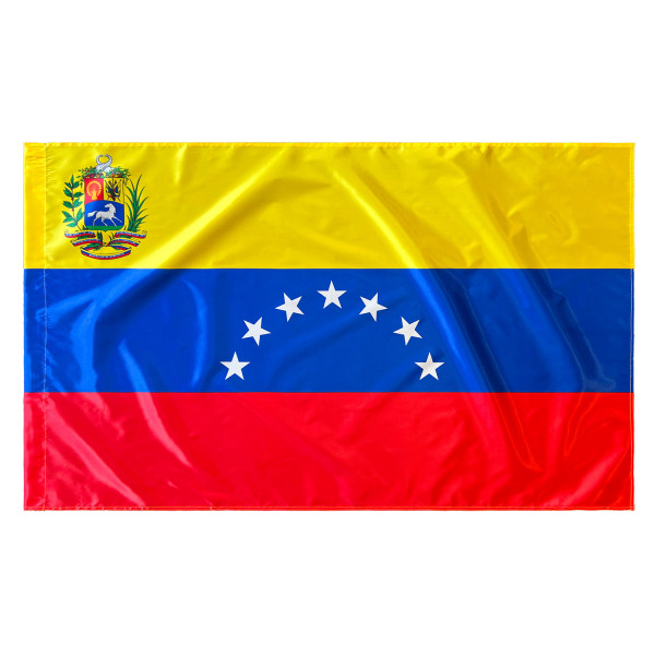 Bandera de Venezuela 7 Estrellas 150x90 cm Satén