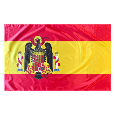 Comprar Bandera de España Preconstitucional (1945-1977) 150x90 cm de Satén | Alta Calidad