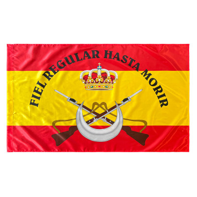 Comprar Bandera de los Regulares 150x90 cm de Satén | Alta Calidad