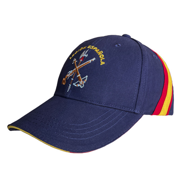 Gorra Azul Marino de la Legión con Cinta España
