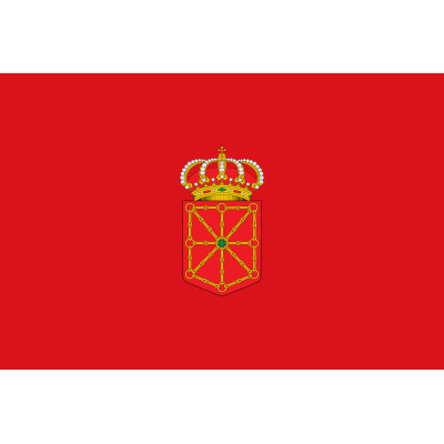 Comprar Bandera de la Comunidad Foral de Navarra 70x100 cm de Poliéster | Alta Calidad