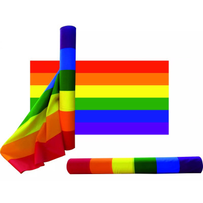 Rollo Bandera de Arcoíris Orgullo LGBT 0.9x45m