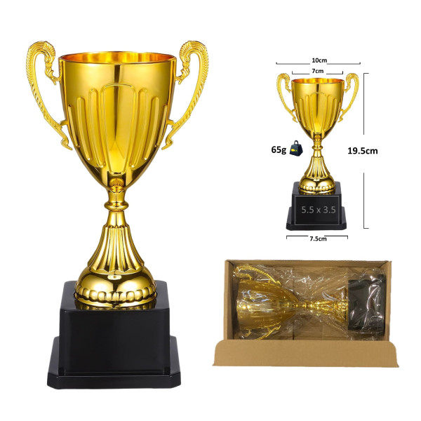 Trofeo Oro Plástico