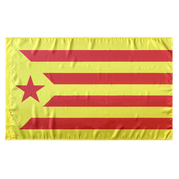 Bandera Estelada Vermella 150 x 90 CM Satén