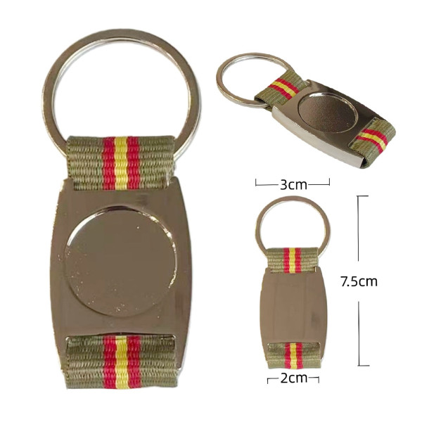 Llavero Cinta España Oliva