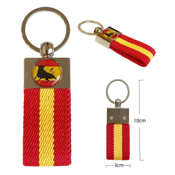 Llavero Cinta Elastica Toro