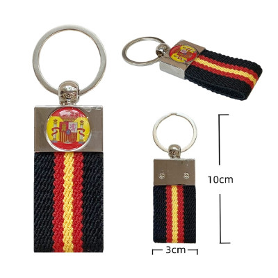 Llavero Cinta Elastica Negra España