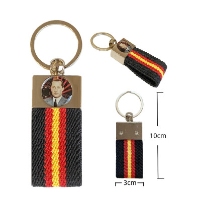 Llavero Cinta Elastica Negra José Antonio