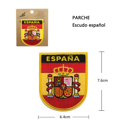 Parche España Escudo 7.6x6.4 cm