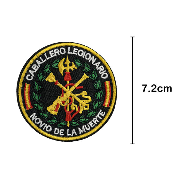 Parche Velcro Caballero Legionario 7.2 cm