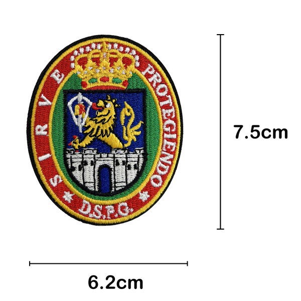 Parche DSPG 6.2x7.5 cm