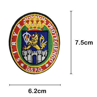Parche Velcro DSPG 6.2x7.5 cm