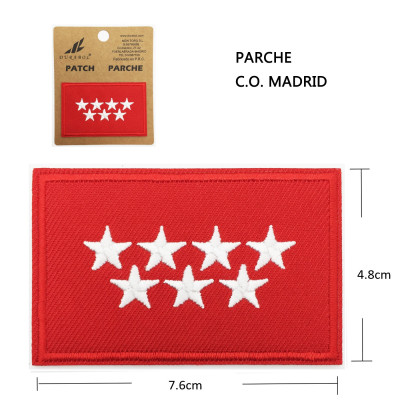 Parche Bandera Comunidad de Madrid 7.6x4.8cm