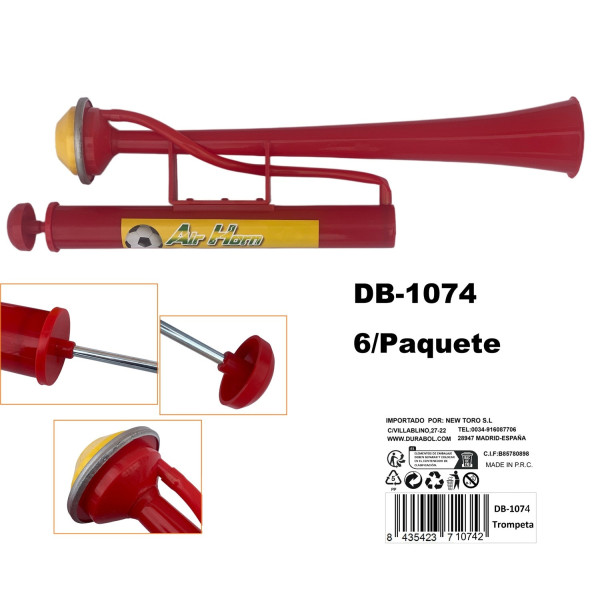 Trompeta Grande con Aire para España