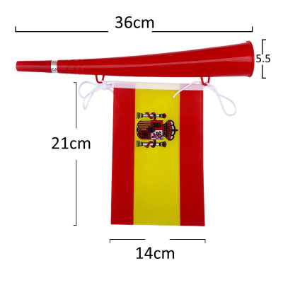 Trompeta con Bandera España