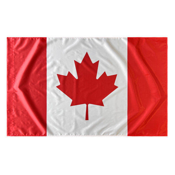 Bandera de Canadá 150x90 cm Satén