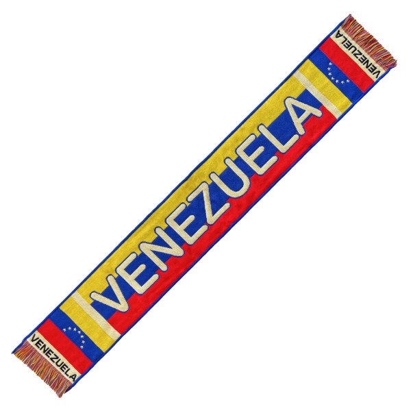 Bufanda Venezuela 130x20 cm para aficionados