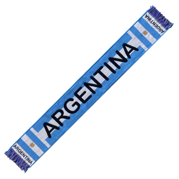 Bufanda Argentina 130x20 cm para aficionados