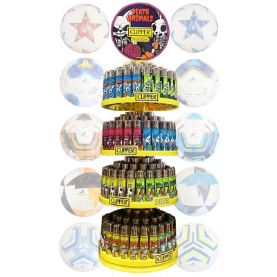 Clipper con Expositor Giratoria