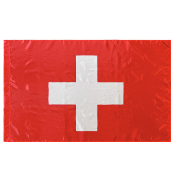 Bandera Suiza 150 x 90 CM Satén