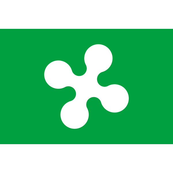 Bandera de Lombardi Italia 150x90 cm Satén